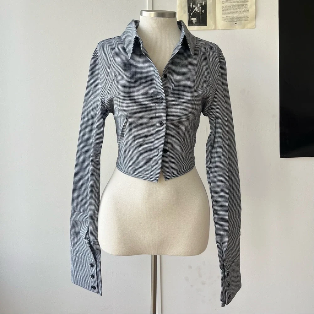 Lioness french kiss houndstooth top - Picture 1 of 3